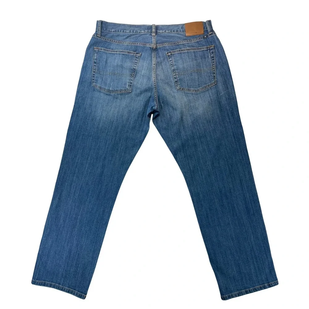 Lucky‎ Brand 221 Original Straight Jeans Mens 36x30 Medium Wash Blue Denim